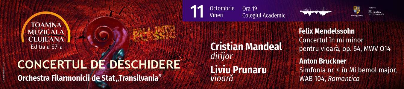 CONCERTUL DE DESCHIDERE A TOAMNEI MUZICALE CLUJENE – EDITIA A 57-A - 