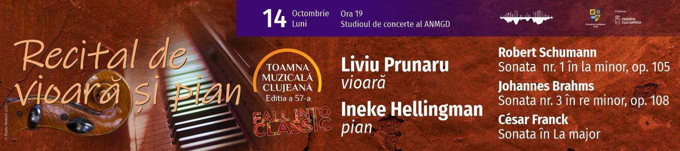 Recital de vioara si pian - Liviu Prunaru si Ineke Hellingman