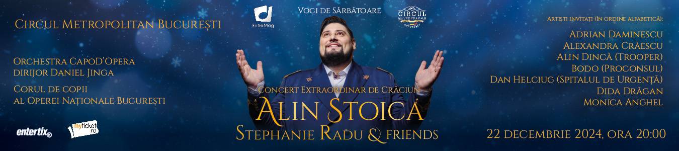 Concert extraordinar de Craciun - Voci de Sarbatoare: Alin Stoica