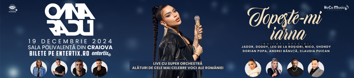 Topeste-mi Iarna  - Concert LIVE  Oana Radu