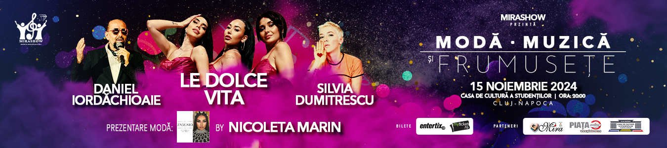 MODA, MUZICA SI FRUMUSETE!