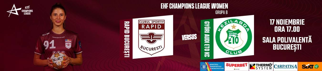 CS Rapid Bucuresti vs Gyori Audi ETO KC