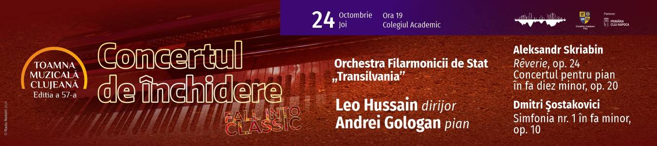 Concertul de inchidere a Toamnei Muzicale Clujene – editia a 57-a –