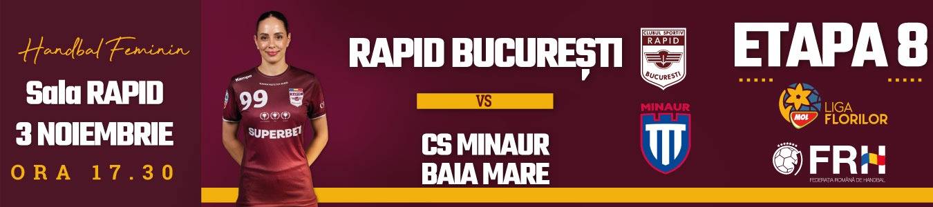 Handball CS Rapid - CS Minaur Baia Mare