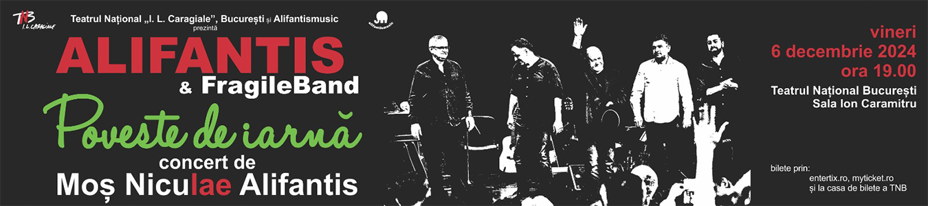  ALIFANTIS & fragileBand – Poveste de iarna – Concert de Mos Niculae Alifantis