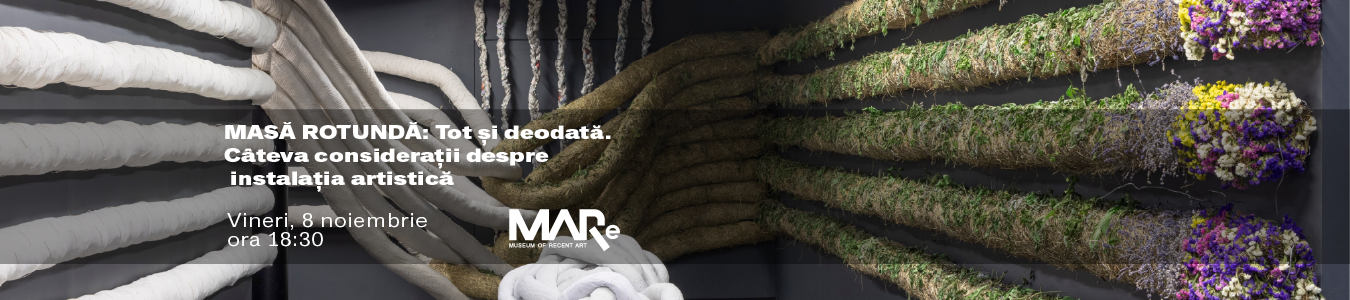 Masa rotunda „Tot si deodata. Cateva consideratii despre instalatia artistica”