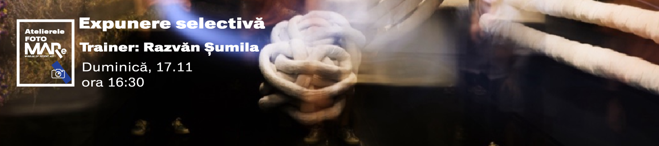 Atelier FotoMARe Expunere selectiva, trainer Razvan Sumila