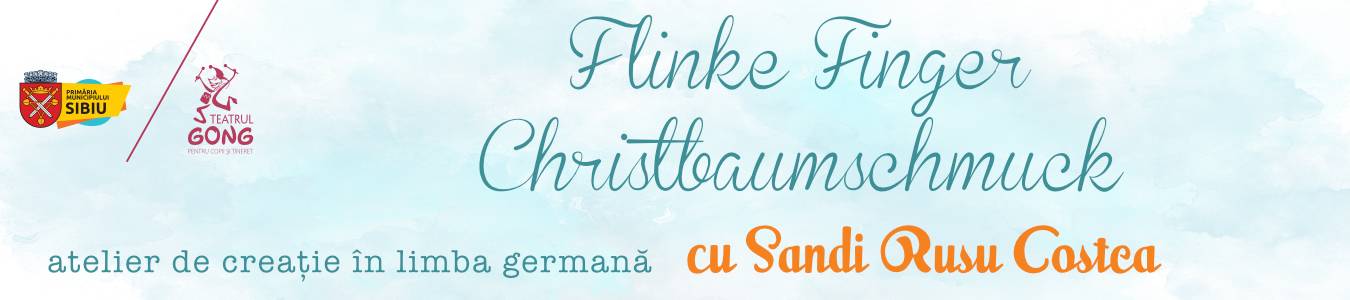 Kreativ Workshop „Flinke Finger” – Christbaumschmuck Atelierul de creatie „Flinke Finger” – Decoratiuni  de Craciun
