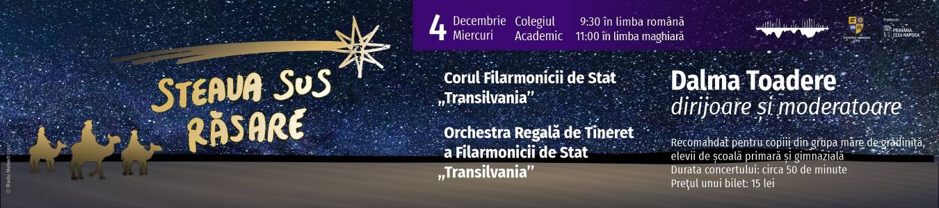 Concert pentru copii – Steaua sus rasare  – concert in limba maghiara