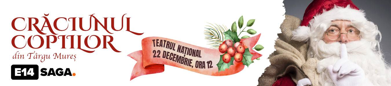 Familia Melimi la Craciunul copiilor din Targu Mures