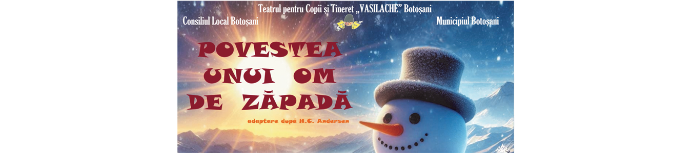 Povestea unui om de zapada