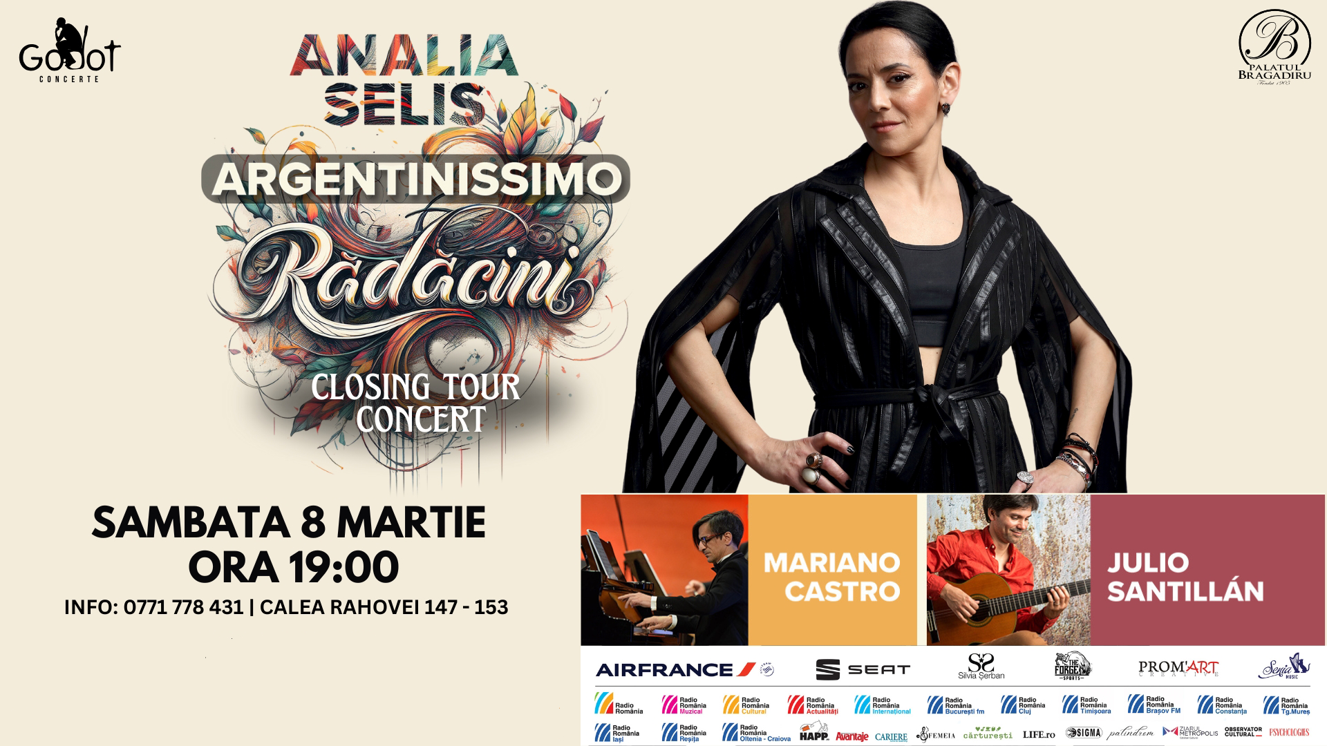 Analia Selis - Turneu Rădăcini | Opening Tour Concert