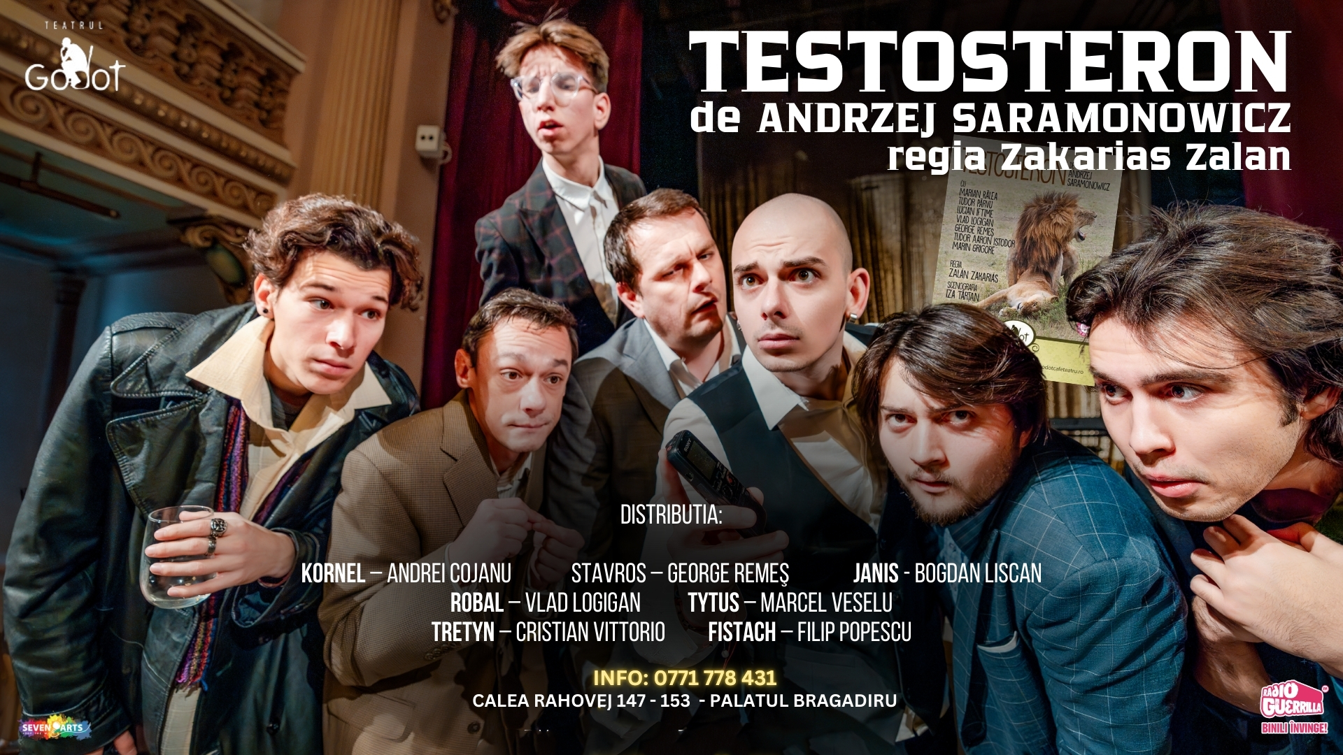 PREMIERA Testosteron de Andrzej Saramonowicz