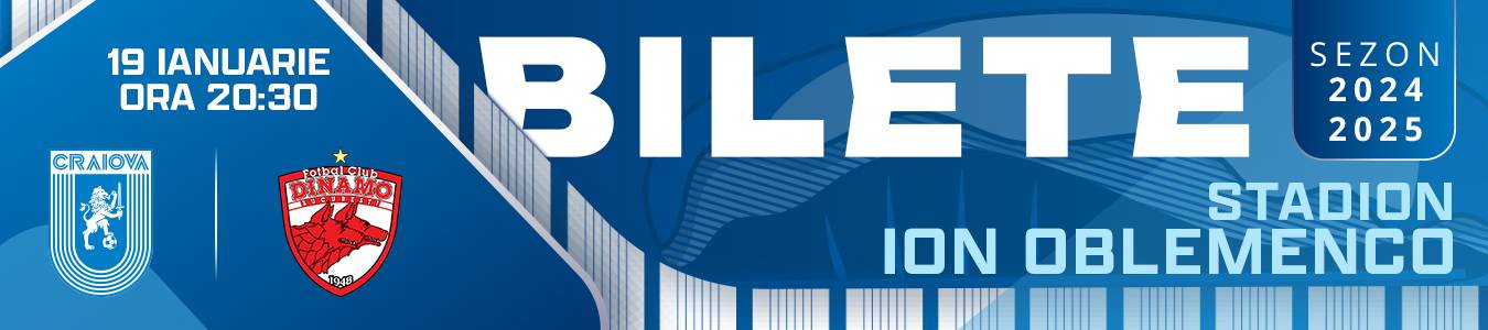 UNIVERSITATEA CRAIOVA - DINAMO BUCURESTI