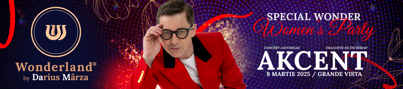 Special Wonder Women’s Party Adrian Sina prezinta: Akcent - Concert aniversar special