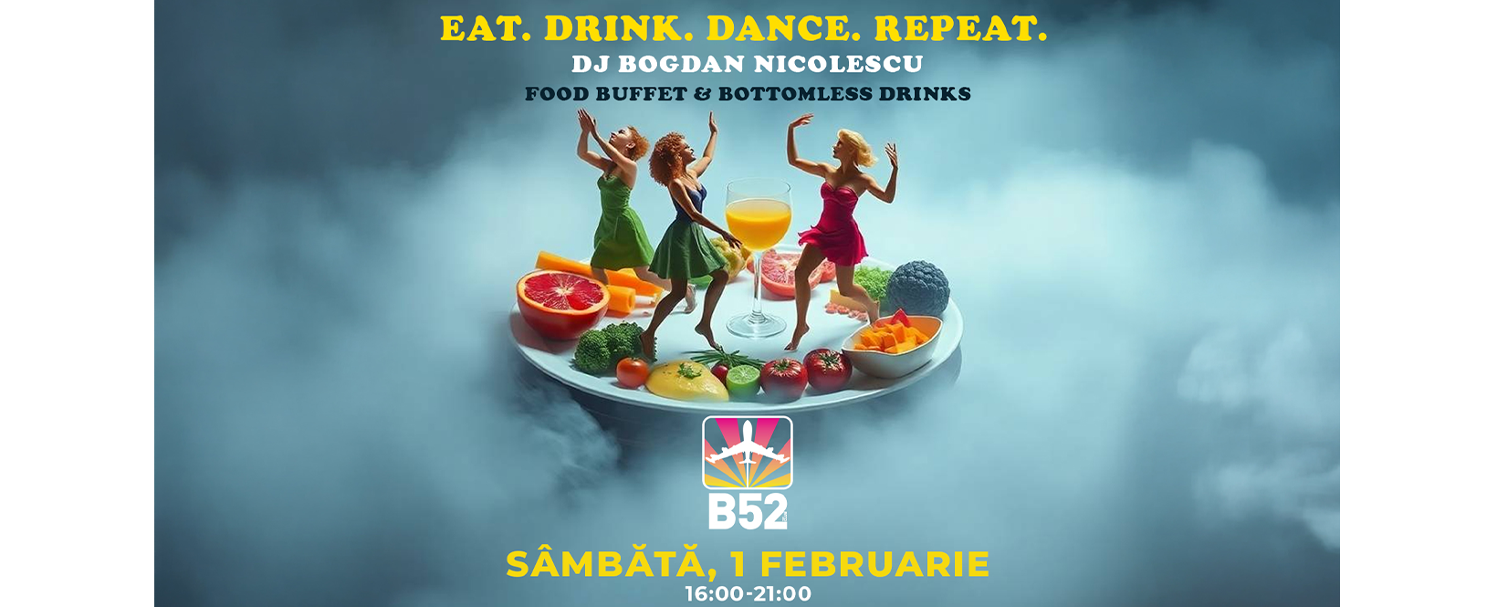 Eat. Drink. Dance. Repeat. cu Bogdan Nicolescu