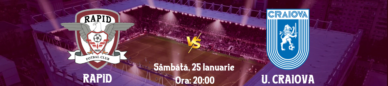 FC Rapid 1923 -  Universitatea Craiova
