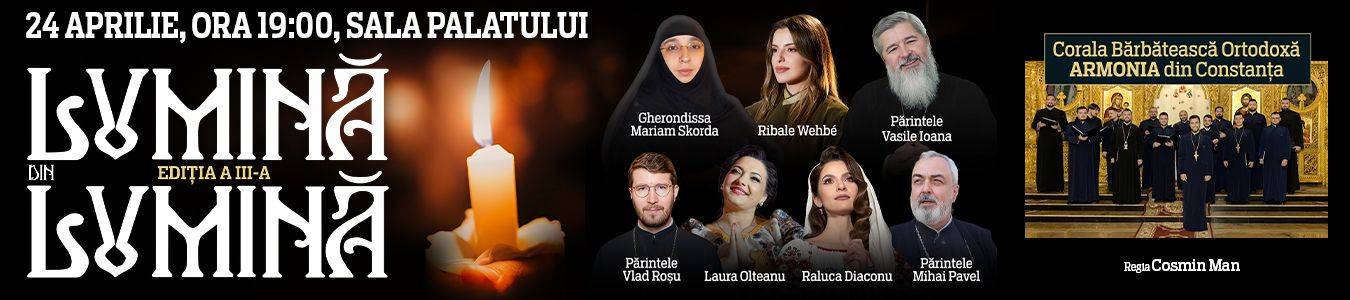 CONCERT PSALTIC LUMINA DIN LUMINA