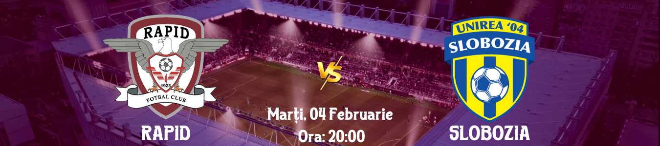 FC Rapid 1923 - UNIREA SLOBOZIA