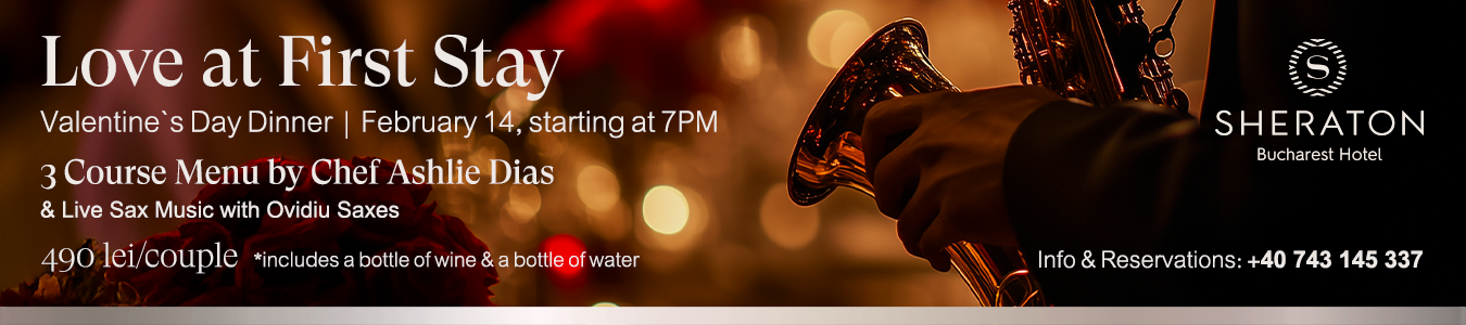 Love at First Stay. Valentine’s Day Dinner