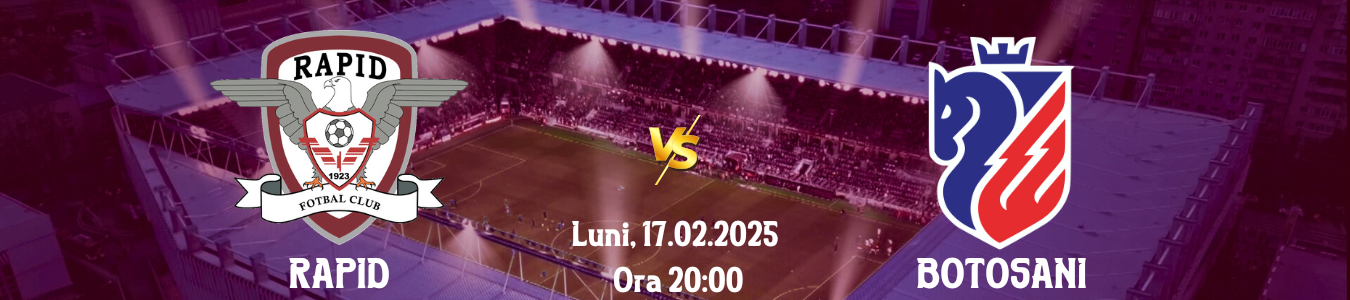 FC Rapid 1923 - FC BOTOSANI