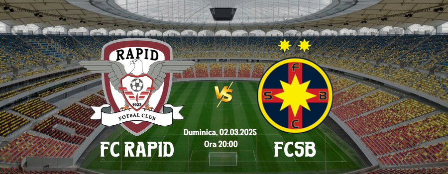 FC Rapid 1923 - Fcsb (Parcare Supraetajata) 