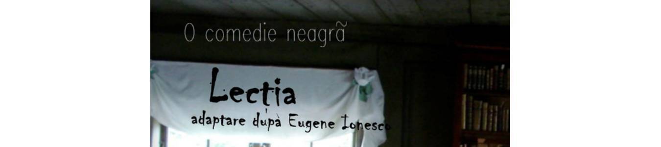 Lectia de Eugene Ionesco