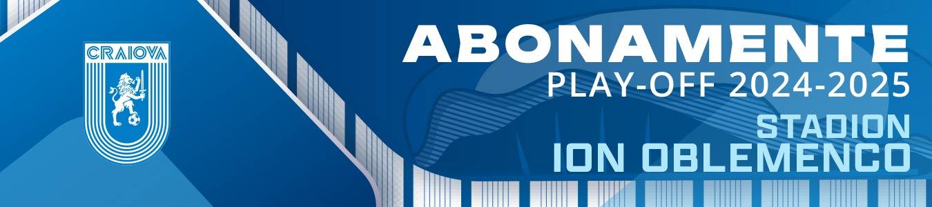 Abonament Play-off 24/25 - Universitatea Craiova