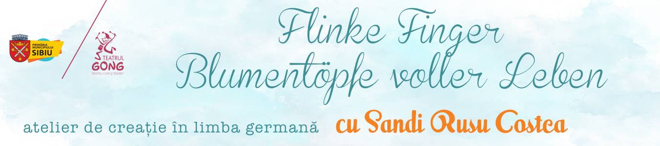 Kreativ Workshop „Flinke Finger” - Blumentöpfe voller Leben