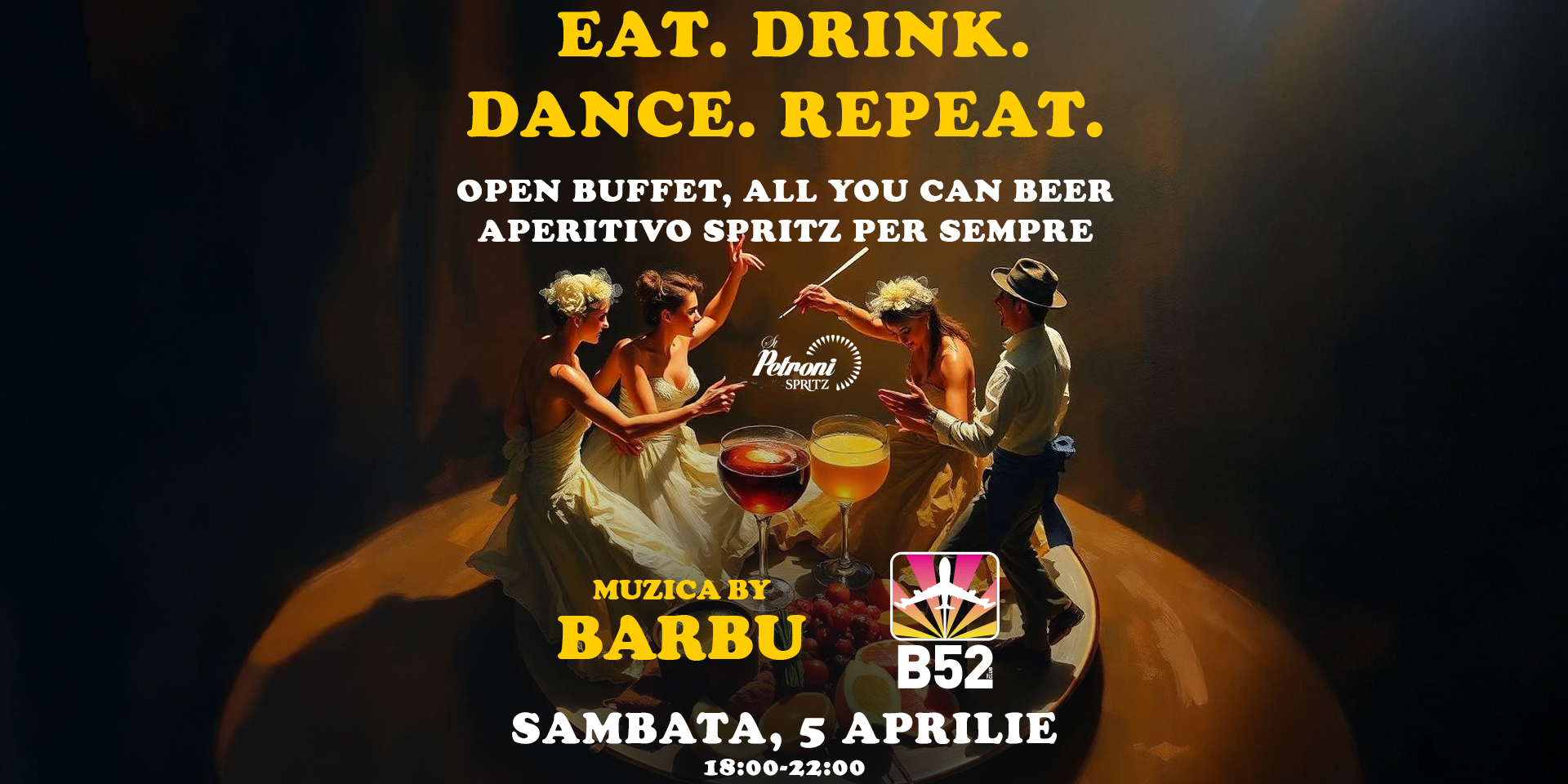 Eat. Drink. Dance. Repeat.