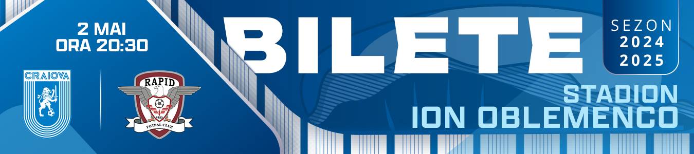 UNIVERSITATEA CRAIOVA -  FC RAPID 1923