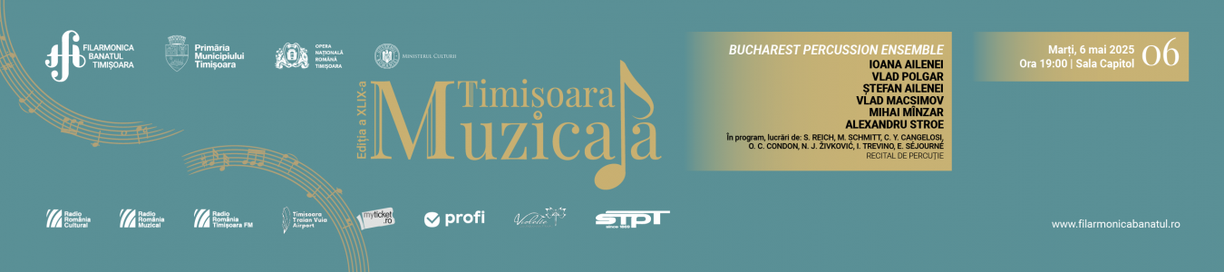 Recital de percutie | Bucharest Percussion Ensemble
