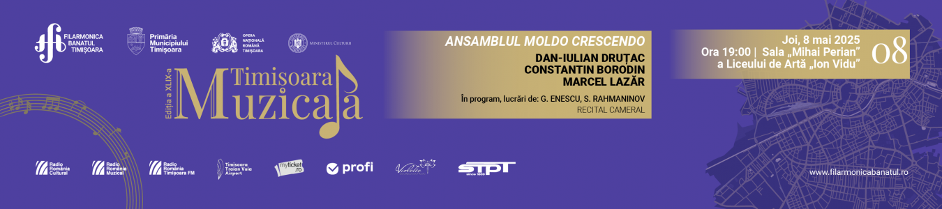 Recital cameral | Ansamblul Moldo Crescendo