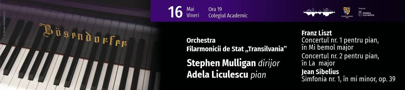Concert simfonic – dirijor Stephen Mulligan