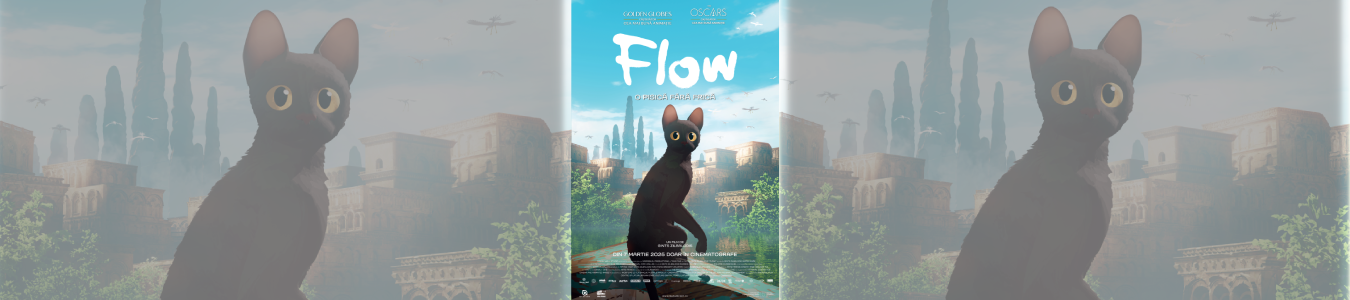 FLOW – O PISICĂ FĂRĂ FRICĂ - animație 