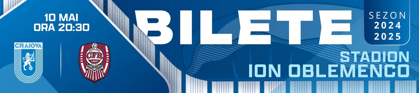 UNIVERSITATEA CRAIOVA - FC CFR 1907 CLUJ