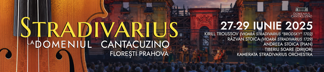 ABONAMENTE - Stradivarius la Domeniul Cantacuzino, editia a III-a