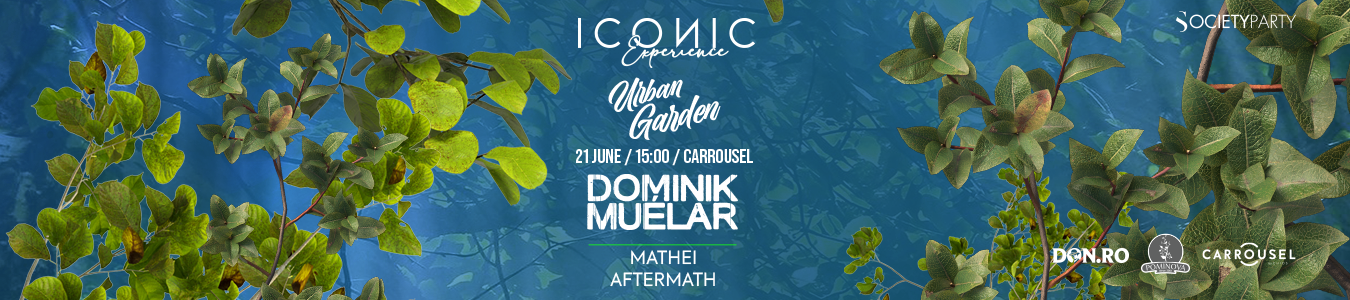  Iconic Urban Garden with Dominik Muelar / Mathei / Aftermath @Carrousel