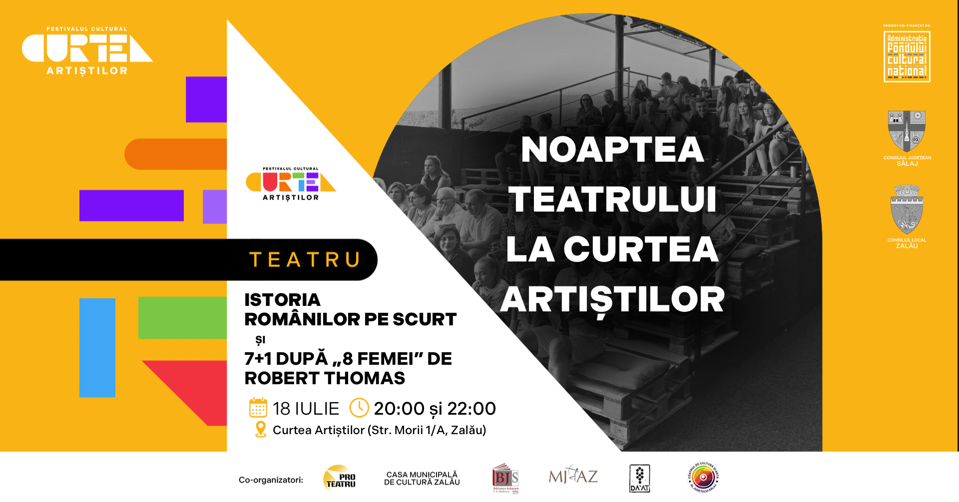 Noaptea Teatrului – două spectacole, o singură noapte memorabilă!