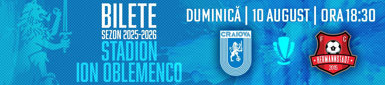 UNIVERSITATEA CRAIOVA  - AFC HERMANNSTADT