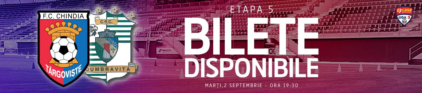 AFC CHINDIA TARGOVISTE - CSC DUMBRAVITA