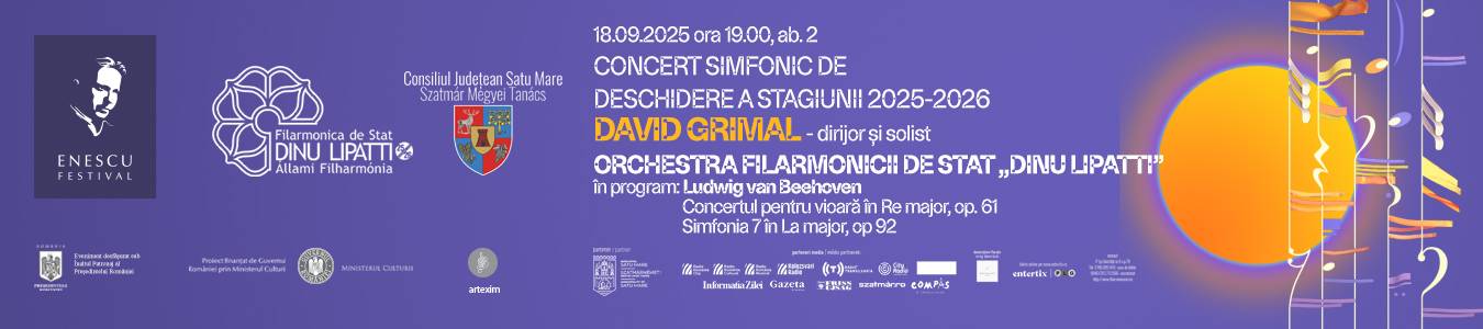 Concert Simfonic de deschidere a Stagiunii 2025-2026
