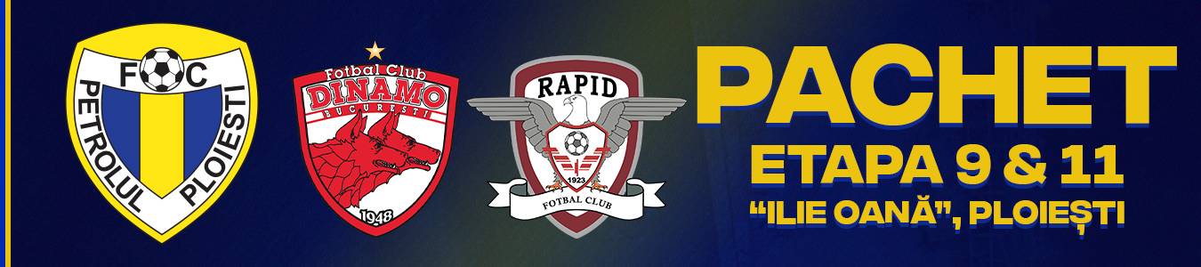 PACHET FC PETROLUL - DINAMO / RAPID