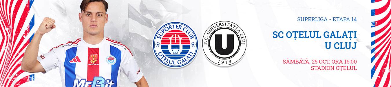 SC Otelul Galati - U Cluj