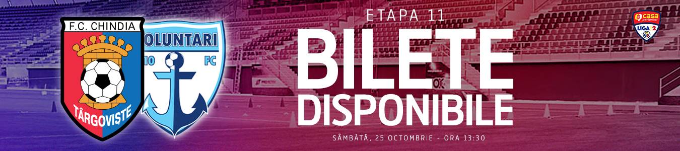 AFC CHINDIA TARGOVISTE - FC VOLUNTARI