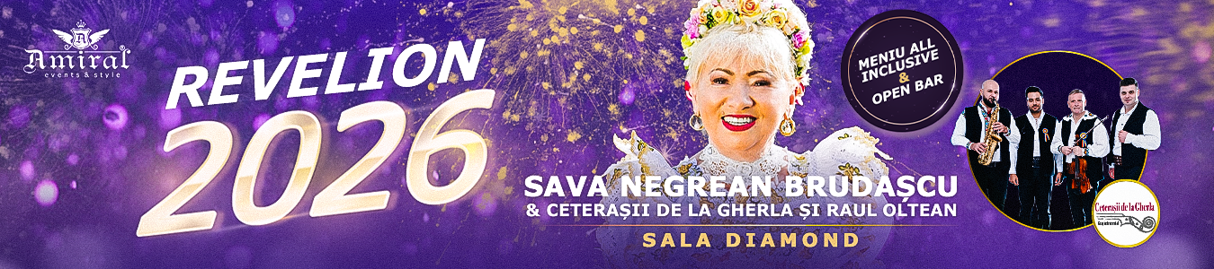 Revelion 2026 - Sava Negrean Brudascu / Ceterasii de la Gherla si Raul Oltean