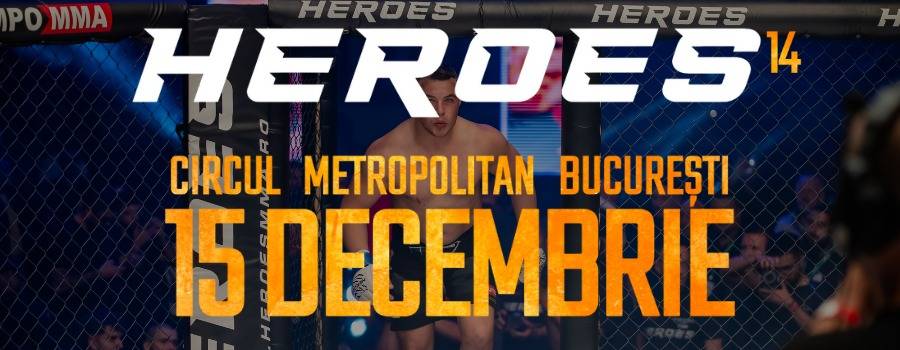 Gala HEROES 14 DANU SPARTANU VS URIASUL DANILA