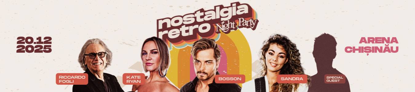 NOSTALGIA RETRO NIGHT PARTY 2025