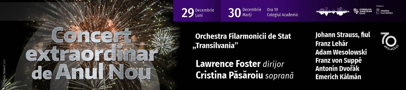 Concert extraordinar de Anul Nou