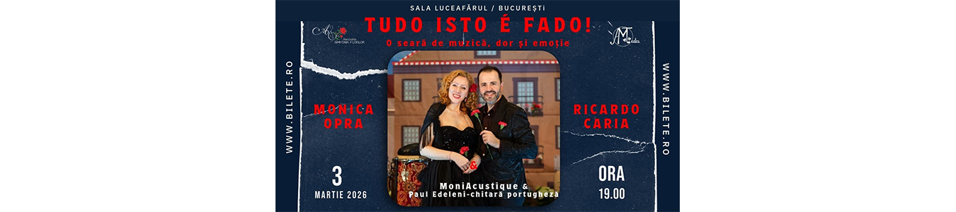 TUDO ISTO É FADO! - O seara de muzica, dor si emotie